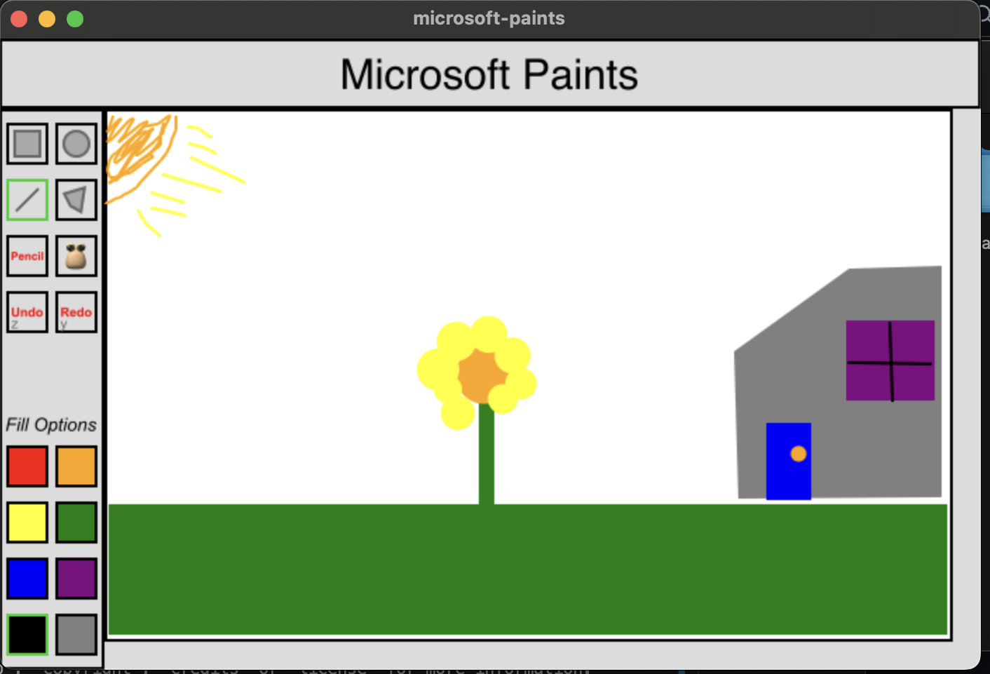 Microsoft Paints Screenshot